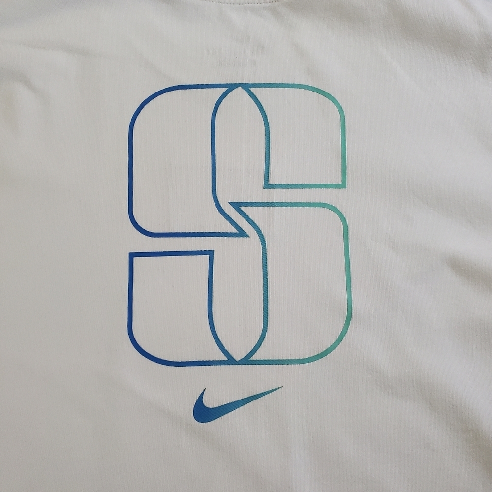 1315 * Nike Sabrina Ionescu Boxy Basketball Graphic Tee Loose Fit White Size XL - Picture 6 of 10